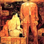 松本竣介　「画家の像」1941（昭和16）年宮城県美術館